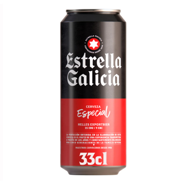 Cerveza estrella galicia