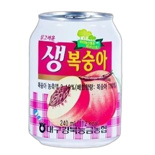 Zumo melocoton Coreano